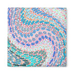 Australian Twisted Dots Fridge Magnets