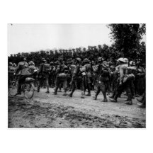 Australians at the Somme Postcard