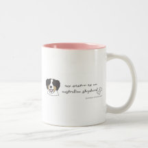 AustralianShepherdSisterBlue Mug