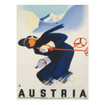 Austria - Austrian Vintage Travel Poster Postcards
