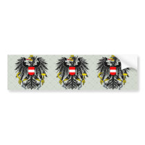 Austria Coat of Arms detail Bumper Sticker