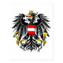 Austria Coat of Arms Postcard postcards