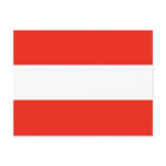 Austria - Flag / Österreich - Flagge postcards