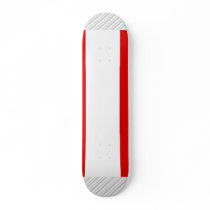 Austria Flag Skateboard