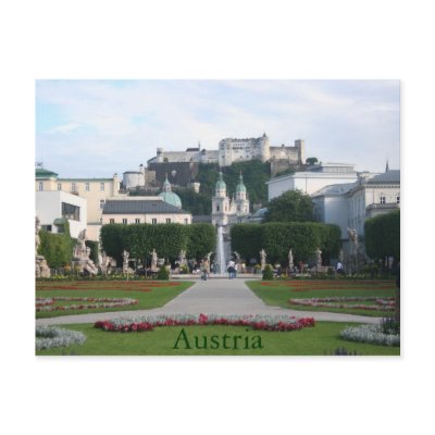 Austria Postcard by BlueSkiesSmiling