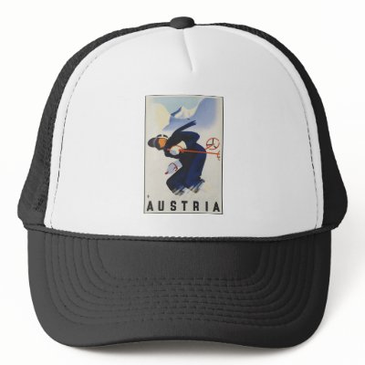 Austria Ski Mesh Hat by vintage_cafe