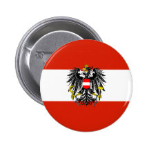 Austria State Flag Button