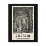 Austria Styria Library of the Abbey of Admont Post Card