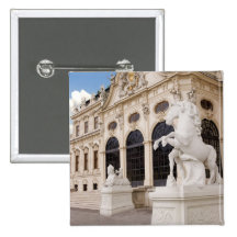 Austria, Vienna, Belvedere Palaces, Upper Buttons