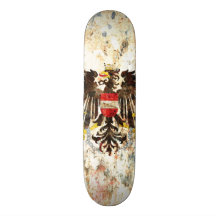 Austrian Crest Skate Board