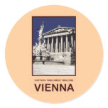 Austrian Parliament Building Vienna Stickers