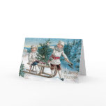 Authenic Vintage Yuletide Card