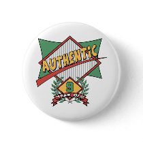 Authentic 9th Birthday Gifts Buttons