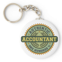 Authentic Accountant Keychain