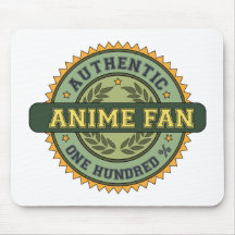Authentic Anime Fan Mouse Mat