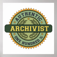 Authentic Archivist Print