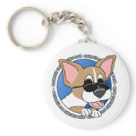 Authentic Cool Chihuahua Keychain
