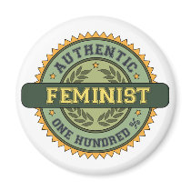 Authentic Feminist Refrigerator Magnets