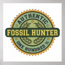Authentic Fossil Hunter Print