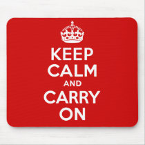 Authentic Keep Calm And Carry On Original Red
