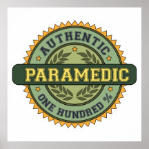 Authentic Paramedic Print