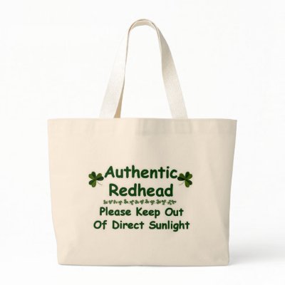 Authentic Redhead Canvas Bags by irishcountry