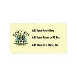 Authentic Soccer Tshirts and Gifts Personalized Address Label