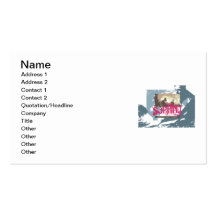 Authentic Surfing T shirts and Gifts Business Card