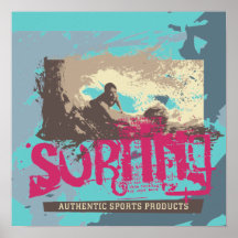 Authentic Surfing T shirts and Gifts Print