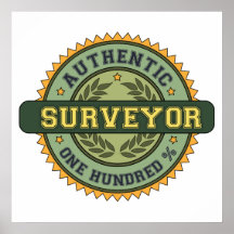 Authentic Surveyor Print