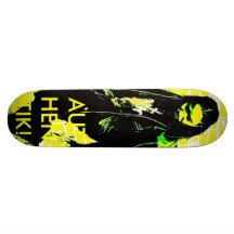 AUTHENTIK! SKATE TEAM GREEN SWAGGA DAGGA GRINDIN SKATEBOARD DECKS