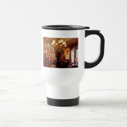 Author - In the Library Coffee Mug