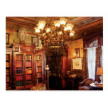 Author - In the Library Post Card
