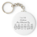 Autism: 1 in 110 key chains