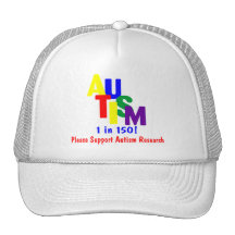 Autism 1 in 150 Support Autism Research Hat