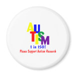 Autism 1 in 150 Support Autism Research Magnet