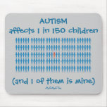 Autism Affects 1 In Every 150 Children Mouse Mats