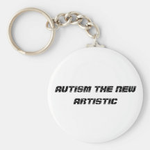 autism artistic key chains