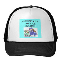 autism autistic kids love ice skating hats