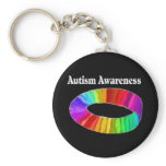 Autism Awareness Band Keychains
