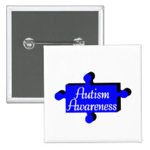 Autism Awareness (Blue PP) Buttons