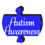 Autism Awareness (Blue PP) Sticker