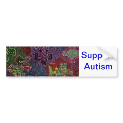 Autism Awareness. Bumper Sticker by maria513