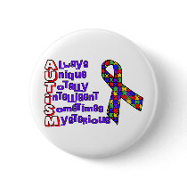 Autism Awareness Pins