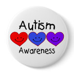 Autism Awareness Pinback Buttons