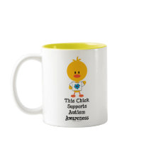 Autism Awareness Chick Mug