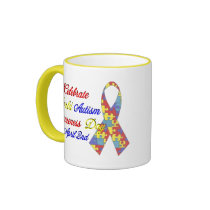 Autism Awareness Dayu Mugs