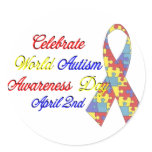 Autism Awareness Dayu Sticker