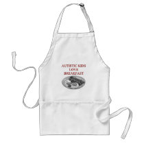 autism awareness design what autistic kids love apron
