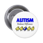 Autism Awareness Embrace Differences Buttons